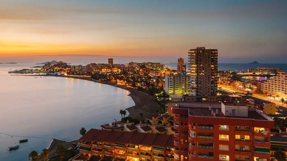 Luces al atardecer