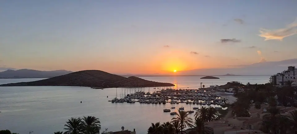 Atardecer en Dos Mares